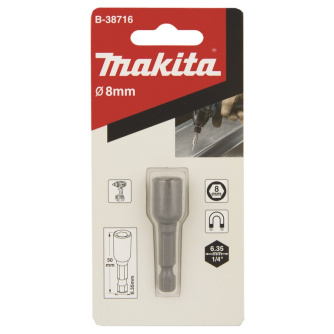 Купить Магнитная торцевая головка Makita 8*50     B-38716 фото №2