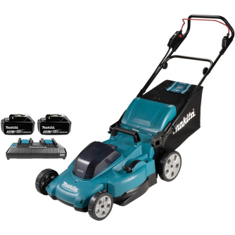 Купить Газонокосилка Makita DLM 538 CT2 аккумуляторная фото №1