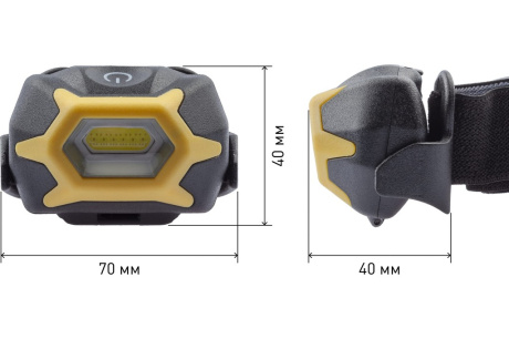 Купить Фонарь GB-701 налобный "Практик"  5Вт COB  3xAAA  сенсор  3 режима  бл   ЭРА фото №11