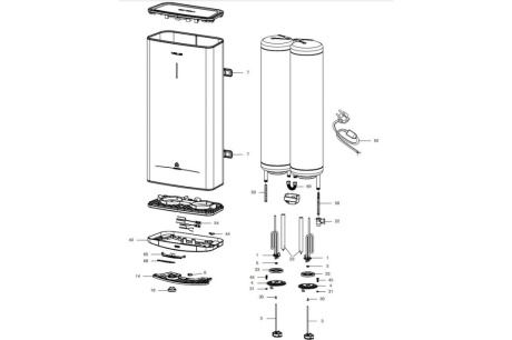 Купить Электроводонагреватель ARISTON VELIS TECH R ABS 80 фото №5